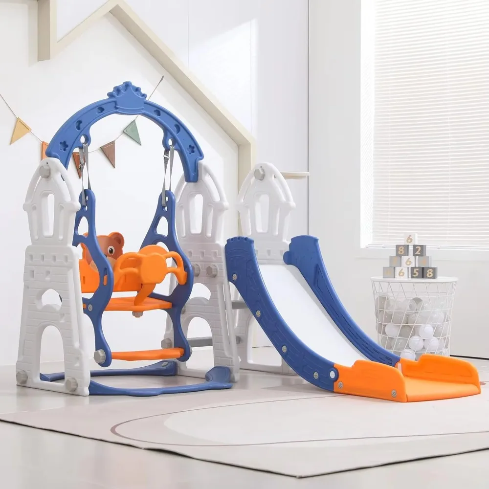 Children's Slides and Swings, Plastic Eco-friendly Slides, Children's Outdoor Playground Equipment
Children's Slides and Swings, Plastic Eco-friendly Slides, Children's Outdoor Playground Equipment