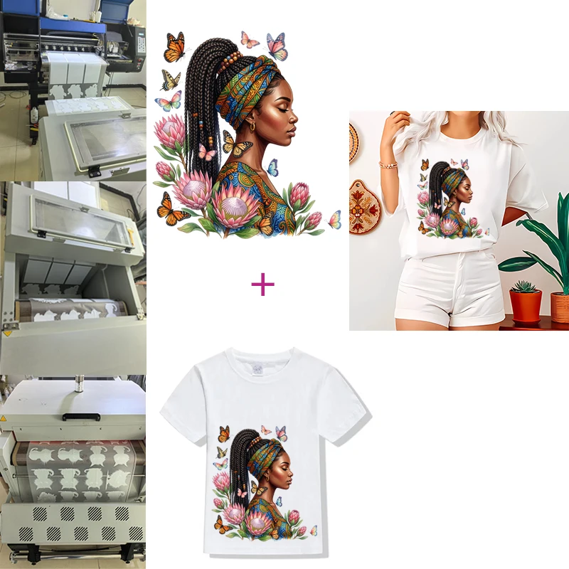 Black Queen Iron On Transfer Printing For Clothing Heat Transfer Patch For T-Shirt Hoodies Thermal Sticker Afro Girl Appliqued
Black Queen Iron On Transfer Printing For Clothing Heat Transfer Patch For T-Shirt Hoodies Thermal Sticker Afro Girl Appliqued