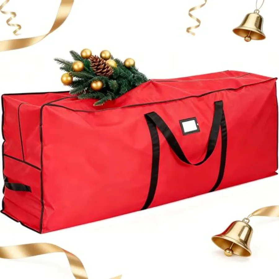 Christmas Tree Storage Bag for Tree Heavy-Duty 600D Waterproof Oxford Fabric with Wide Opening and Double Zipper Durable Holida
Christmas Tree Storage Bag for Tree Heavy-Duty 600D Waterproof Oxford Fabric with Wide Opening and Double Zipper Durable Holida