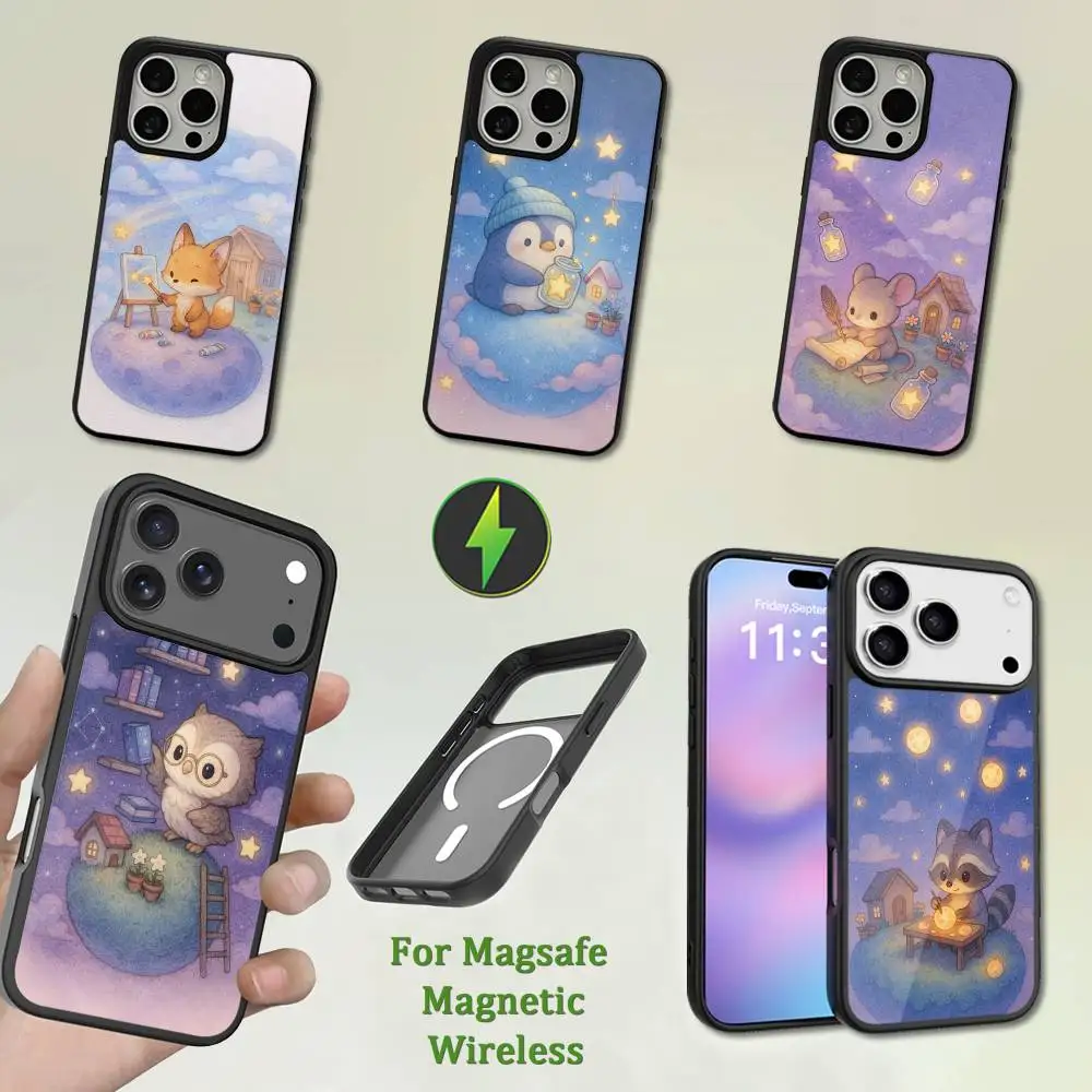 Cute Painted Animals Cartoon Case For iPhone 13,12,11,16,15,17,14,Pro,Max,Plus,Mini, With Magsafe,Magnetic Wireless Charging
Cute Painted Animals Cartoon Case For iPhone 13,12,11,16,15,17,14,Pro,Max,Plus,Mini, With Magsafe,Magnetic Wireless Charging