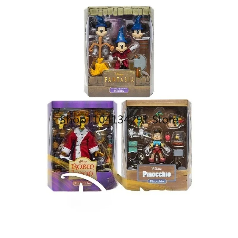 Original Disney First Series Mickey Mouse, Pinocchio, and Prince John Collectible Figures: Birthday Gifts
Original Disney First Series Mickey Mouse, Pinocchio, and Prince John Collectible Figures: Birthday Gifts