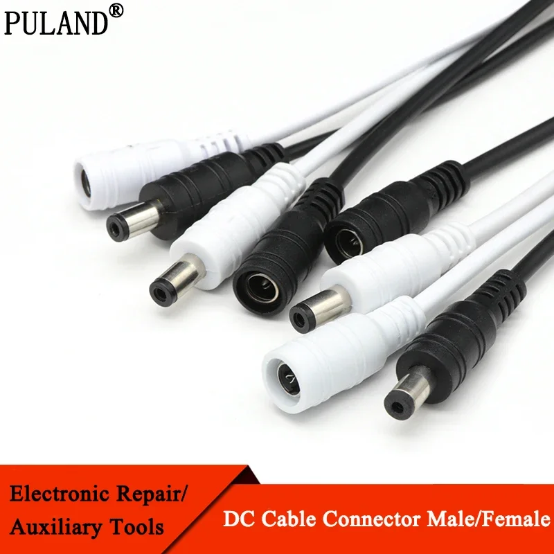 5/10 Pieces 5.5x2.1 Plug Black and White DC Male or Female Cable Connector for 3528 5050 LED Strip
5/10 Pieces 5.5x2.1 Plug Black and White DC Male or Female Cable Connector for 3528 5050 LED Strip