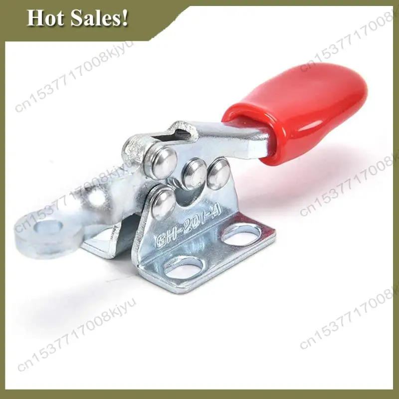-A23G 12 Pieces Hand Tool Adjustable Toggle Clamp 201A Antislip Red Horizontal Clamp 201-A Quick Release Heavy Duty Tool
-A23G 12 Pieces Hand Tool Adjustable Toggle Clamp 201A Antislip Red Horizontal Clamp 201-A Quick Release Heavy Duty Tool