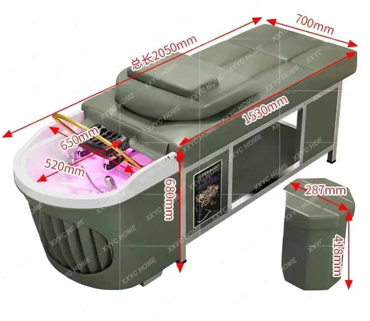 Stylist Hair Washing Bed Lighting Japanese Head Spa Scalp Treatment Chair Luxury Therapy Cama De Champu Salon Equipment 
Stylist Hair Washing Bed Lighting Japanese Head Spa Scalp Treatment Chair Luxury Therapy Cama De Champu Salon Equipment