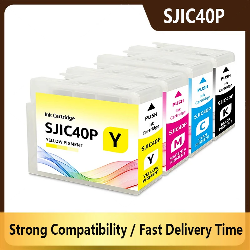 SJIC40P Ink Cartridge Compatible For Epson C6050A C6050P C6550A C6550P Printer
SJIC40P Ink Cartridge Compatible For Epson C6050A C6050P C6550A C6550P Printer