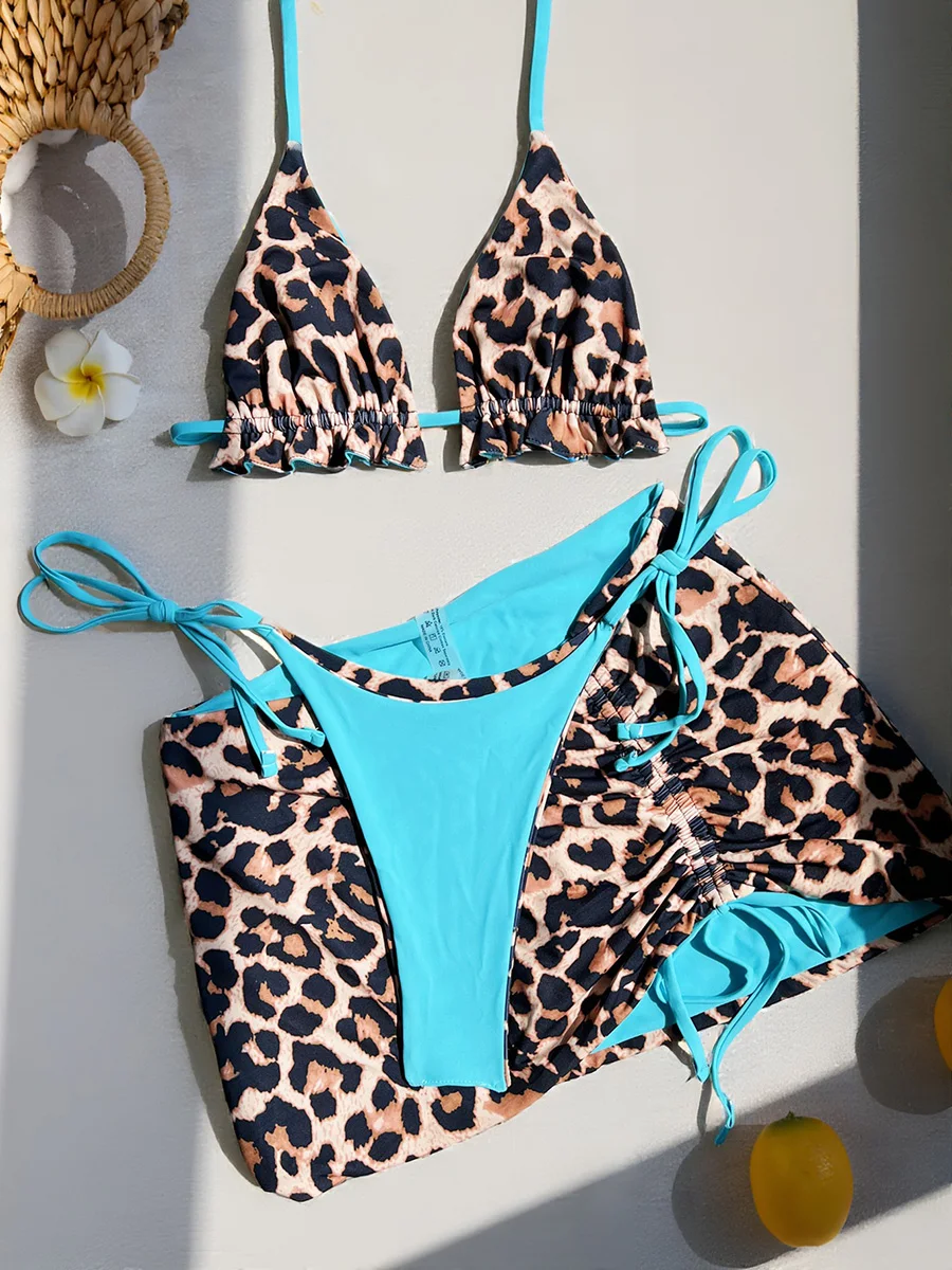 XS - L Double Side Wearable Reverside Bikini Women Swimwear Female Swimsuit Three-pieces Bikini Set Ruffled Bathing Suit Swim
XS - L Double Side Wearable Reverside Bikini Women Swimwear Female Swimsuit Three-pieces Bikini Set Ruffled Bathing Suit Swim