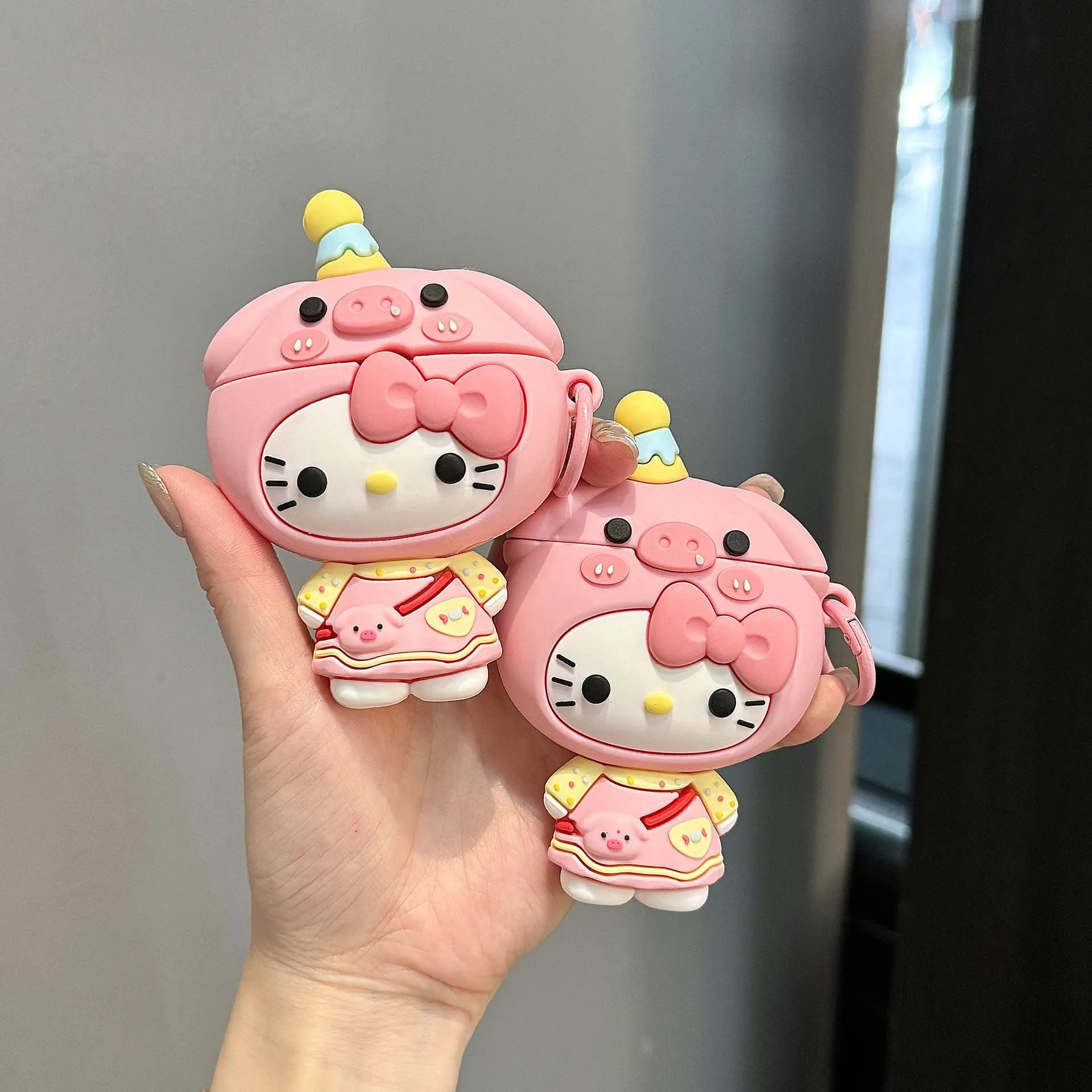 Gift Style Interesting Cute For Hello kitty For Sanrio Cartoon Soft Case Anti-drop Headphone Case Airpods 4,1,2,3,Pro,Pro2
Gift Style Interesting Cute For Hello kitty For Sanrio Cartoon Soft Case Anti-drop Headphone Case Airpods 4,1,2,3,Pro,Pro2
