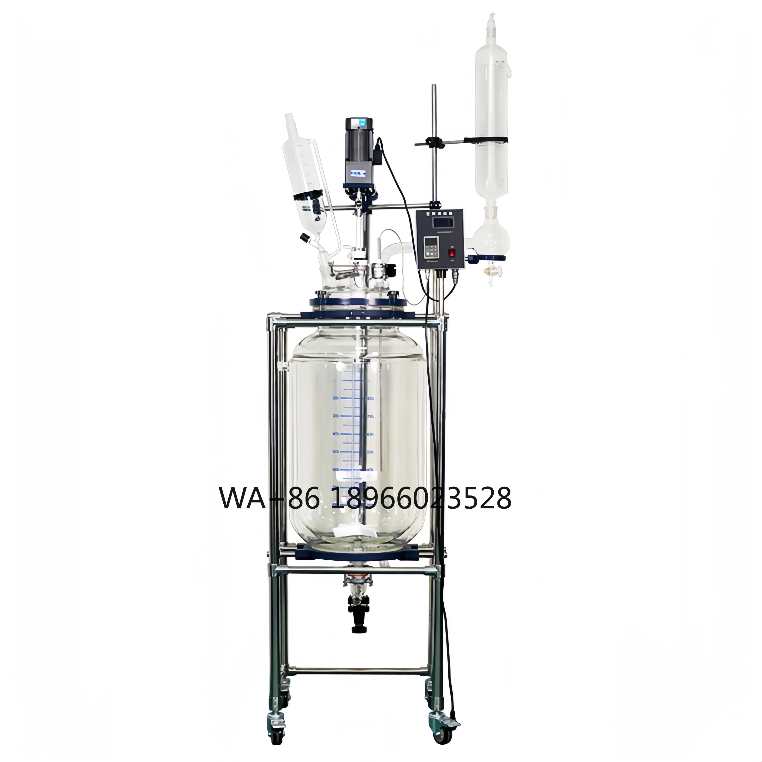 Double-layer Glass Reaction Kettle Laboratory Jacket Electric Heating Reactor
Double-layer Glass Reaction Kettle Laboratory Jacket Electric Heating Reactor