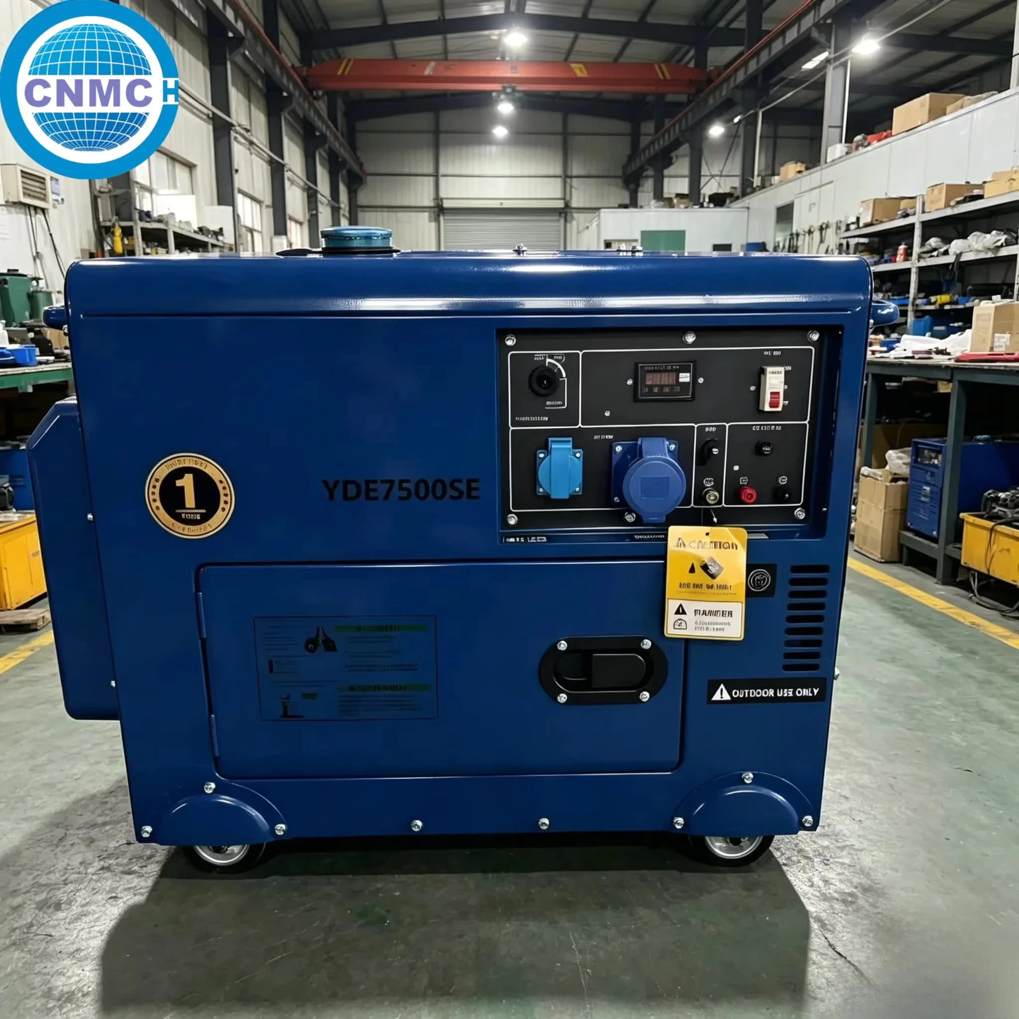 CNMC 5kw 6kw 7.5kw 9kw Silent electricity generator 50HZ 60HZ portable diesel generator With ATS CE Certified Family Factory Use
CNMC 5kw 6kw 7.5kw 9kw Silent electricity generator 50HZ 60HZ portable diesel generator With ATS CE Certified Family Factory Use