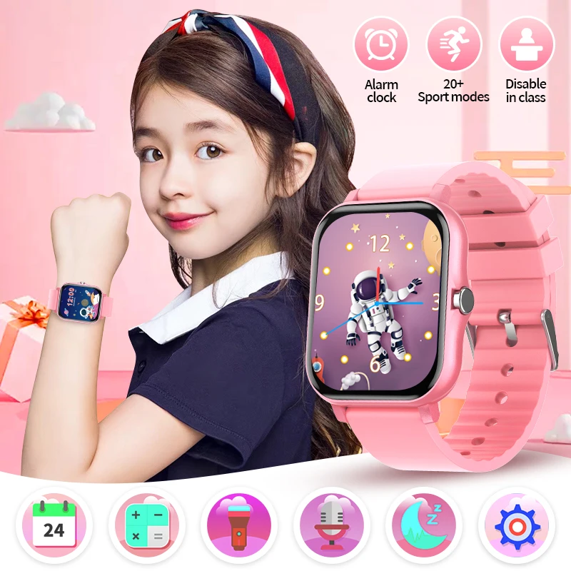 LIGE New Children's Smart Watch Boys Girls Game Play Music Habit Tracker Education Sport Alarm Sleep Learning Cards Smartwatch
LIGE New Children's Smart Watch Boys Girls Game Play Music Habit Tracker Education Sport Alarm Sleep Learning Cards Smartwatch