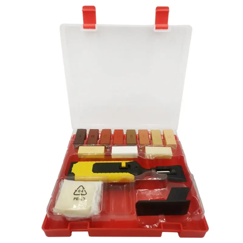 Набор для ремонта деревянных полов ABBP: многофункциональный комплект для заполнения трещин в деревянной мебели и ламинате, ремонтный набор для пола и мебели
Набор для ремонта деревянных полов ABBP: многофункциональный комплект для заполнения трещин в деревянной мебели и ламинате, ремонтный набор для пола и мебели