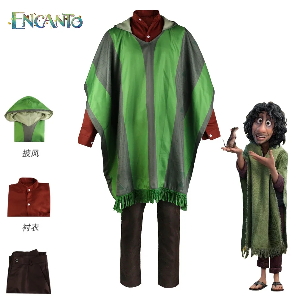 Encanto Anime Bruno Madrigal Cosplay Costume for Men Role-playing Halloween Costumes for Women Comic Clothes Adults Children
Encanto Anime Bruno Madrigal Cosplay Costume for Men Role-playing Halloween Costumes for Women Comic Clothes Adults Children