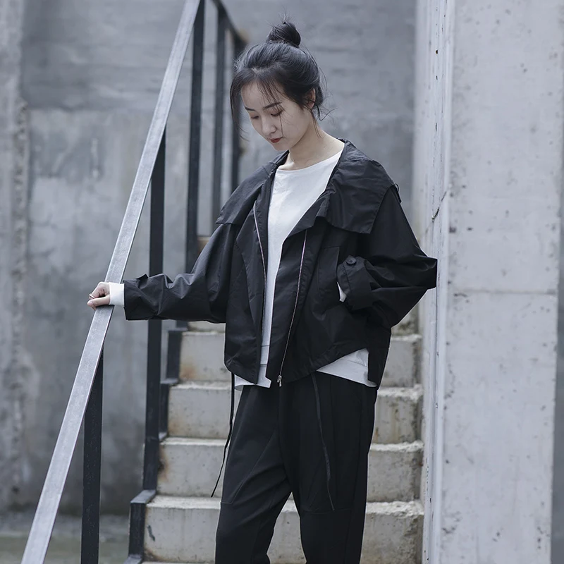 Оригинальный дизайн, женская тонкая повседневная куртка, весна-лето, новинка, однотонная, свободного кроя, из хлопка, с рукавом 3/4
Оригинальный дизайн, женская тонкая повседневная куртка, весна-лето, новинка, однотонная, свободного кроя, из хлопка, с рукавом 3/4