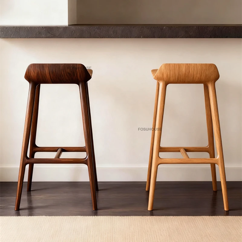 Nordic Ash Wood Bar Chairs Designer Kitchen Furniture Solid Wood Coffee Shop Reception Counter Chair Home Island High Bar Stool
Nordic Ash Wood Bar Chairs Designer Kitchen Furniture Solid Wood Coffee Shop Reception Counter Chair Home Island High Bar Stool
