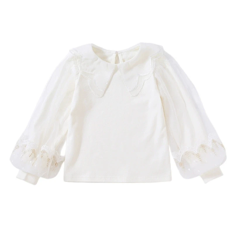 Girls Cotton Bubble Sleeve T-Shirt Fall Children's Long Sleeve Tops White Princess Shirt Kids Layering Tee Casual Basic Outfit
Girls Cotton Bubble Sleeve T-Shirt Fall Children's Long Sleeve Tops White Princess Shirt Kids Layering Tee Casual Basic Outfit