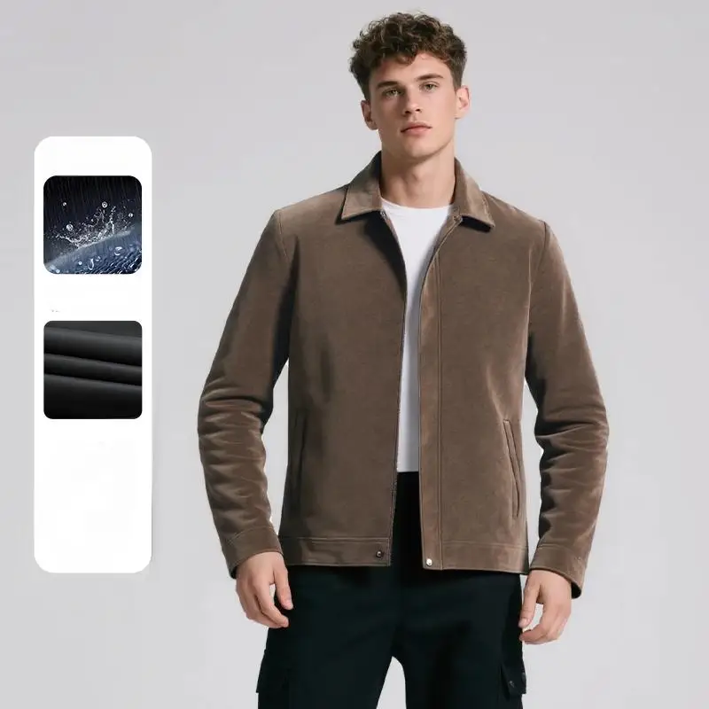 Spring Men Casual Lapel Suede Jacket Man Fashion Motor Biker Outwear Jacket Coat Male Outdoor Vintage Classic Windbreaker Jacket
Spring Men Casual Lapel Suede Jacket Man Fashion Motor Biker Outwear Jacket Coat Male Outdoor Vintage Classic Windbreaker Jacket