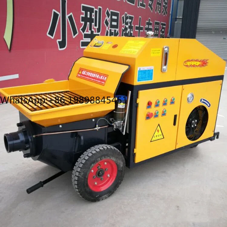 Brand New Small Concrete Pump, Manufactured in a Small-capacity Factory with Fully Automated Electric Power 15m^3/h
Brand New Small Concrete Pump, Manufactured in a Small-capacity Factory with Fully Automated Electric Power 15m^3/h