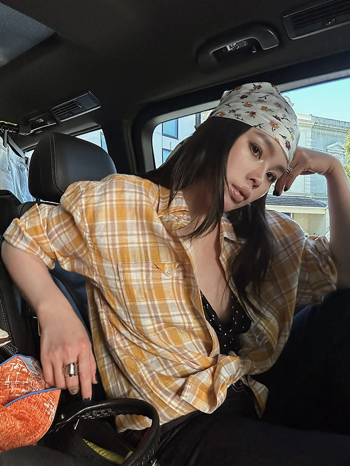 Women's Plaid Linen irt Casual Long Sve Spring New Sle Versatile een Slim Fit Top Comfortable Breathable Skin-Friendly
Women's Plaid Linen irt Casual Long Sve Spring New Sle Versatile een Slim Fit Top Comfortable Breathable Skin-Friendly