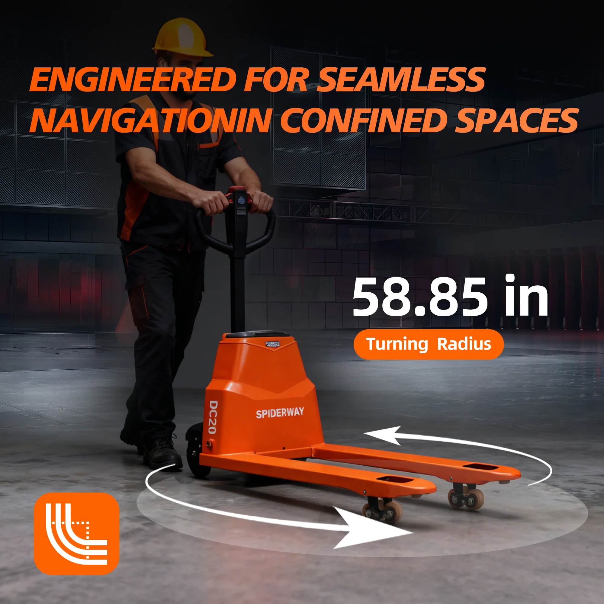 4400LBS Fully Electric Pallet Jack 48 x 27 Forks Heavy Duty Powered Pallet Trucks Maintenance-Free Battery Motorized Lift Trucks
4400LBS Fully Electric Pallet Jack 48 x 27 Forks Heavy Duty Powered Pallet Trucks Maintenance-Free Battery Motorized Lift Trucks