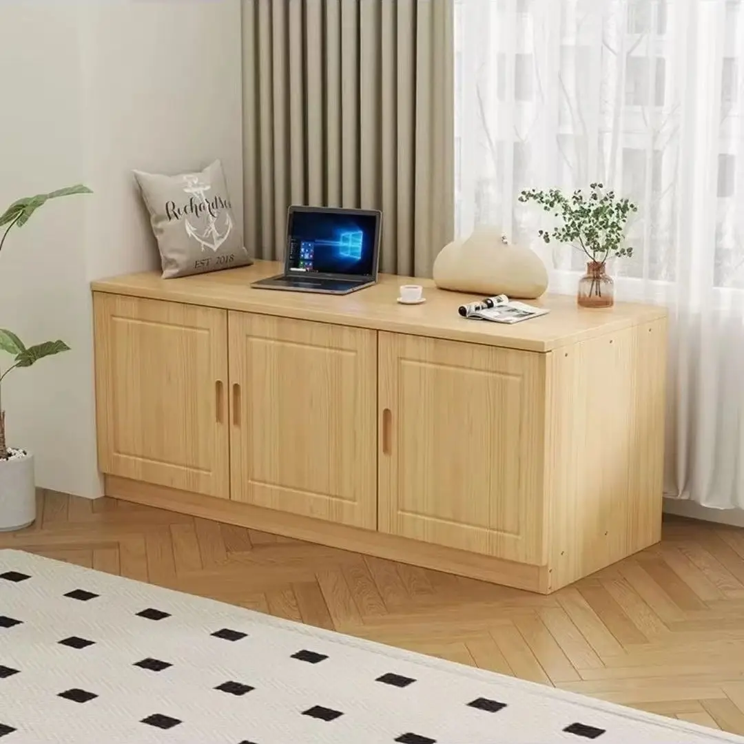 olid Wood Window Seat Cabinet Bedroom Living Room Balcony Floor-Standing Multipurpose Organizer with Concealed Handle Furniture
olid Wood Window Seat Cabinet Bedroom Living Room Balcony Floor-Standing Multipurpose Organizer with Concealed Handle Furniture