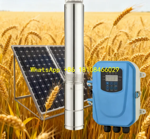 High-Lift Solar Deep Well Pump Flow Rate:5.5M3/h Head/Well Depth:184m for Dryland Wheat Irrigation
High-Lift Solar Deep Well Pump Flow Rate:5.5M3/h Head/Well Depth:184m for Dryland Wheat Irrigation