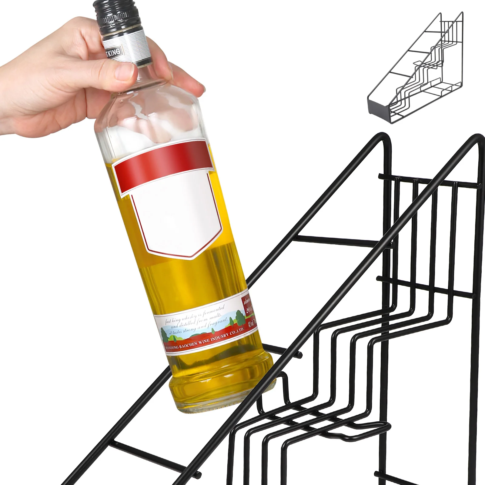 Coffee Bar Organizer for Countertop Syrup Display Stand Shelf Storage Rack Travel Syrups Shelves
Coffee Bar Organizer for Countertop Syrup Display Stand Shelf Storage Rack Travel Syrups Shelves