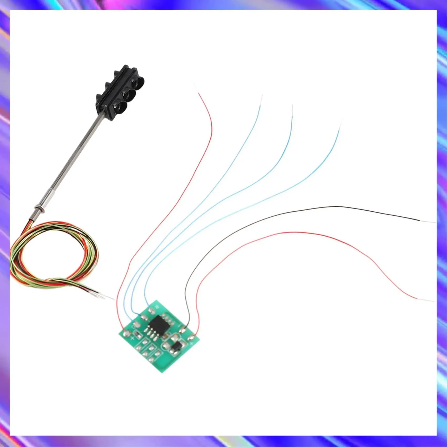 A24U 2X 3 Color Traffic Light Signals Ho Oo Scale Model 6Led For Diy Sand Table Crossing Street Construction Railway Two Side 
A24U 2X 3 Color Traffic Light Signals Ho Oo Scale Model 6Led For Diy Sand Table Crossing Street Construction Railway Two Side