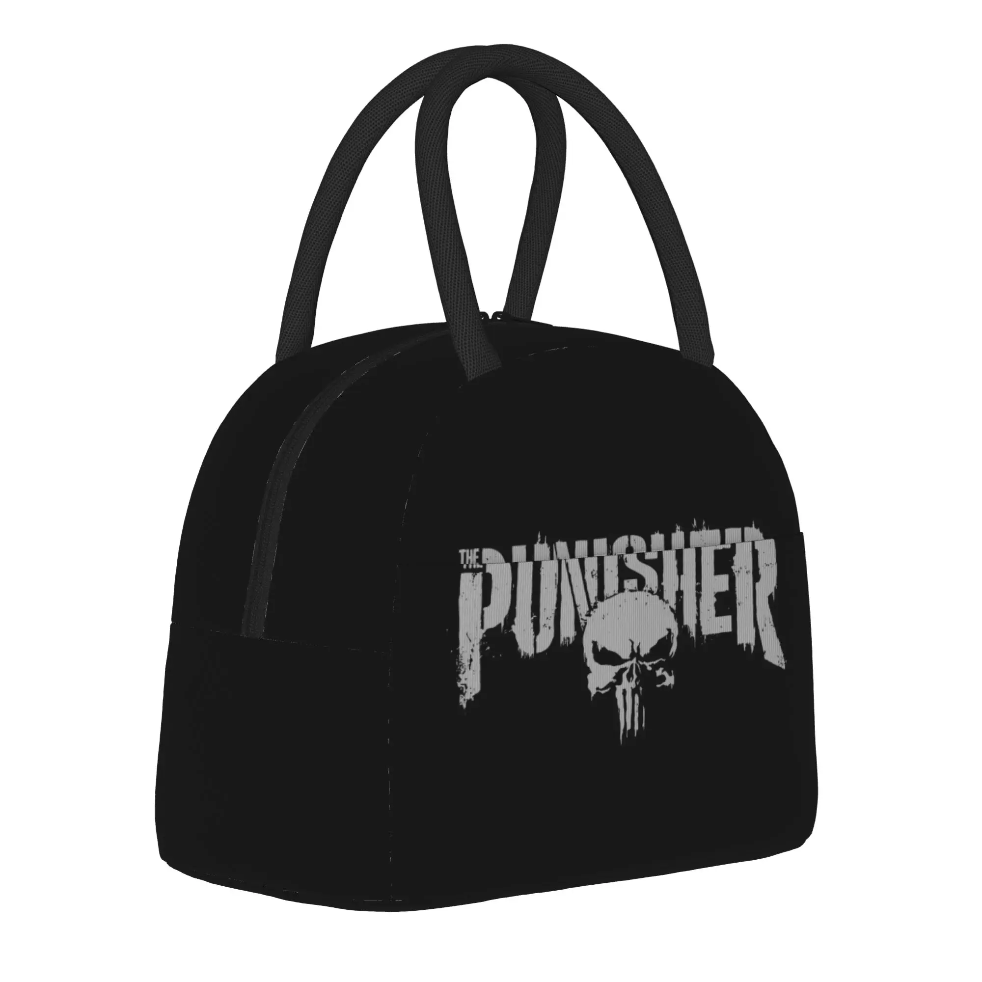 Punisher Insulated Lunch Bags Portable Grunge Goth Meal Container Thermal Bag Tote Lunch Box Office Picnic Men Women
Punisher Insulated Lunch Bags Portable Grunge Goth Meal Container Thermal Bag Tote Lunch Box Office Picnic Men Women