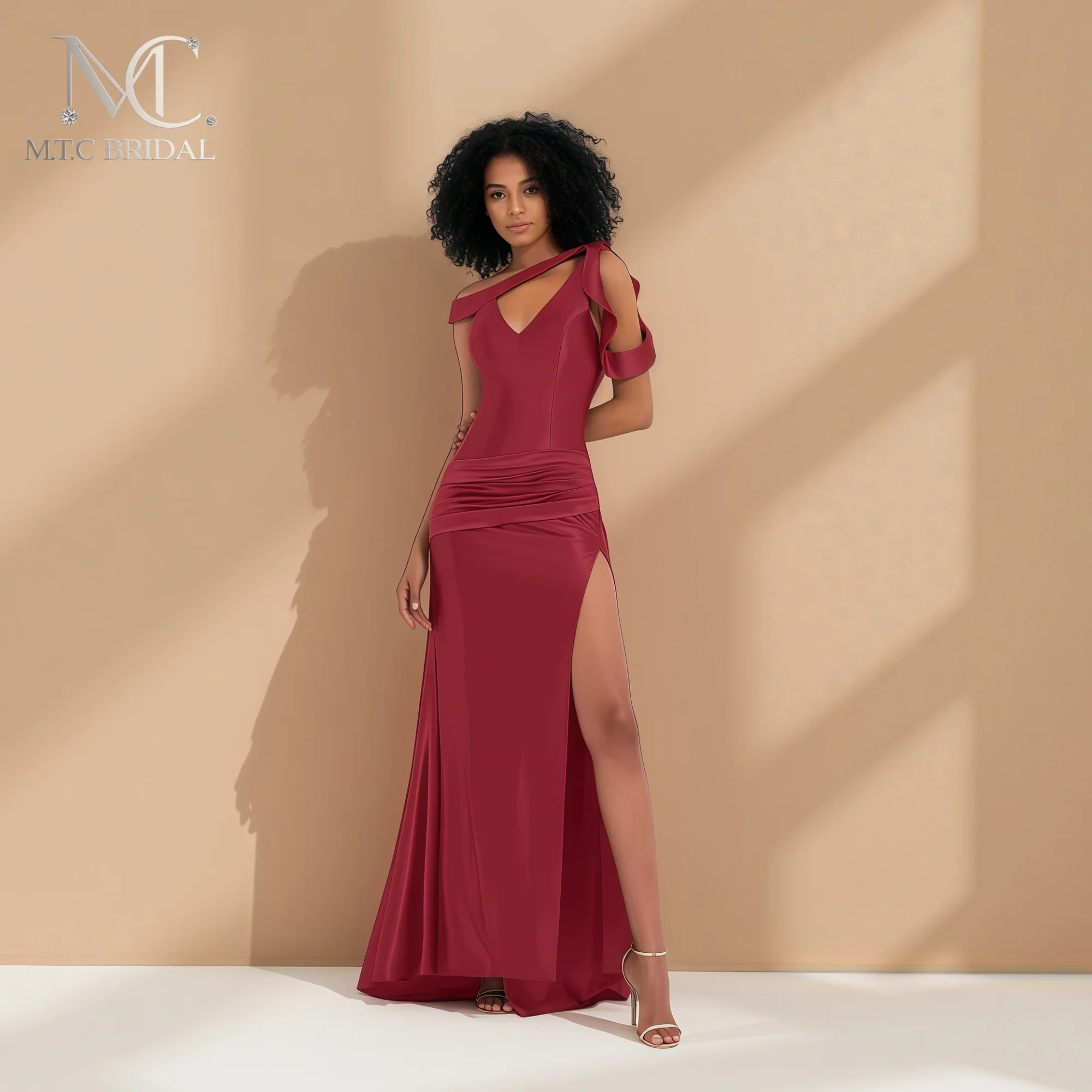 Burgundy Bridesmaids Dresses 2026 New Mermaid Off The Shoulder Pleated Satin Long Guest Wedding Party Gowns Plus Size
Burgundy Bridesmaids Dresses 2026 New Mermaid Off The Shoulder Pleated Satin Long Guest Wedding Party Gowns Plus Size