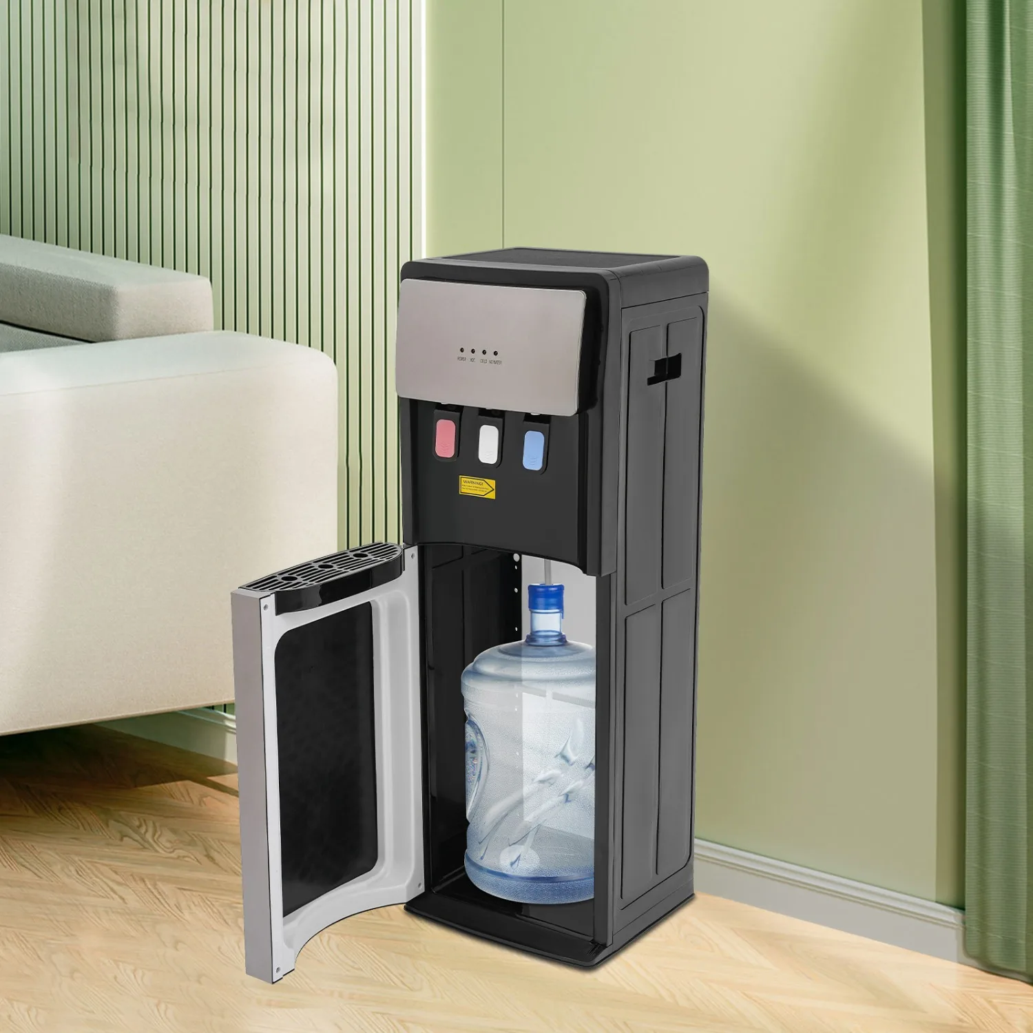 Water Cooler Dispenser for 5 Gallon Bottle, 110V Bottom Loading Water Dispenser with 90W Cooling Power 500W Heating Power, Hot Cold Water Cooler Dispenser for Home, Living Room, Office, Apartments
Water Cooler Dispenser for 5 Gallon Bottle, 110V Bottom Loading Water Dispenser with 90W Cooling Power 500W Heating Power, Hot Cold Water Cooler Dispenser for Home, Living Room, Office, Apartments