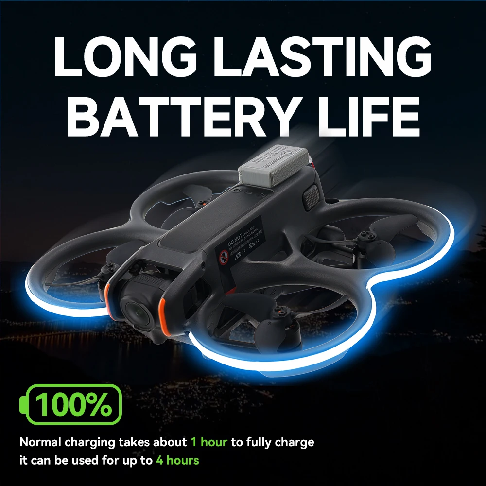 RCSTQ For DJI Avata 2 Strip Light Waterproof LED Night Flight Warning Lamp Belt Brightness Adjustable For Avata2 Drone Accessory
RCSTQ For DJI Avata 2 Strip Light Waterproof LED Night Flight Warning Lamp Belt Brightness Adjustable For Avata2 Drone Accessory