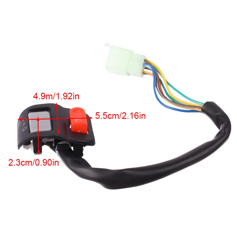 New Handlebar Controller Switches for Electric Bike Scooter Signal Electric Fog Light Horn ON-OFF Button Switch
New Handlebar Controller Switches for Electric Bike Scooter Signal Electric Fog Light Horn ON-OFF Button Switch