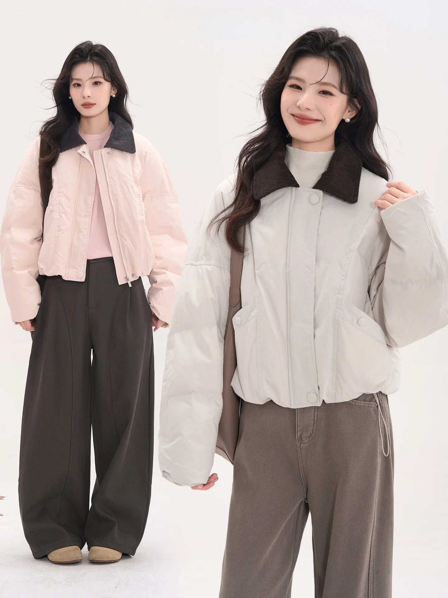 Женская короткая пуховая куртка Heme Plum Fog с воротником-стойкой, пэчворком и буквенным принтом, из вельвета, теплая, с длинными рукавами, зимняя верхняя одежда
Женская короткая пуховая куртка Heme Plum Fog с воротником-стойкой, пэчворком и буквенным принтом, из вельвета, теплая, с длинными рукавами, зимняя верхняя одежда