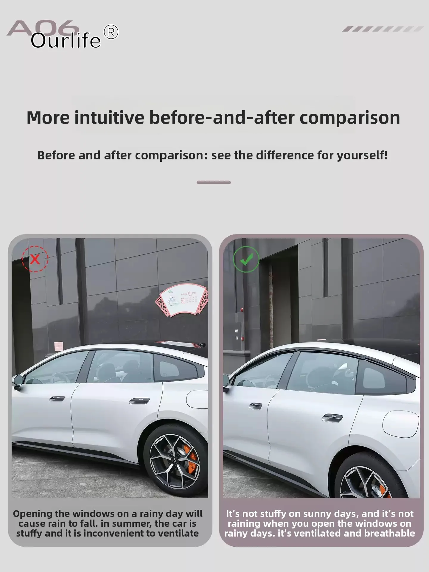For Changan Qiyuan NEVO A06 2026 2027 Window Visors Rain Sun Guard Vent Wind Deflector Exterior Cars Accessories
For Changan Qiyuan NEVO A06 2026 2027 Window Visors Rain Sun Guard Vent Wind Deflector Exterior Cars Accessories