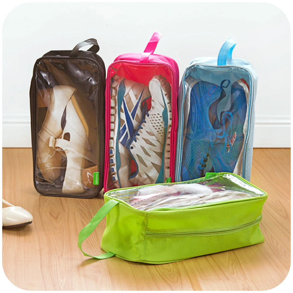 Portable Shoe Storage Bag Clear Waterproof Organizer Travel Bags Size 45 Dustproof Pouch Oxford Cloth Keeps Shoes Dry Separate
Portable Shoe Storage Bag Clear Waterproof Organizer Travel Bags Size 45 Dustproof Pouch Oxford Cloth Keeps Shoes Dry Separate