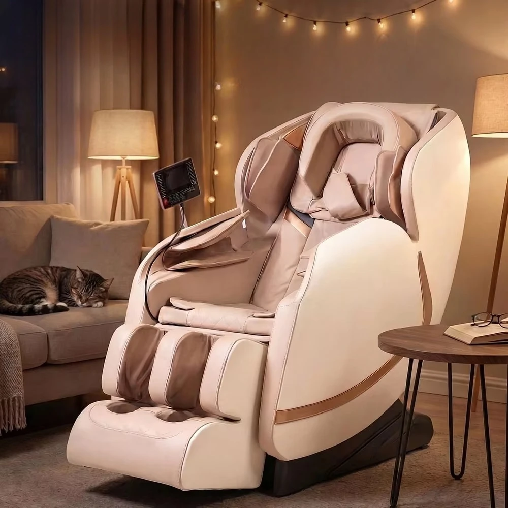 Airo 8D Fixed Point Full Body Massage Chair with U Shape zero Gravity Massage Chair With Heat Motion Massage
Airo 8D Fixed Point Full Body Massage Chair with U Shape zero Gravity Massage Chair With Heat Motion Massage