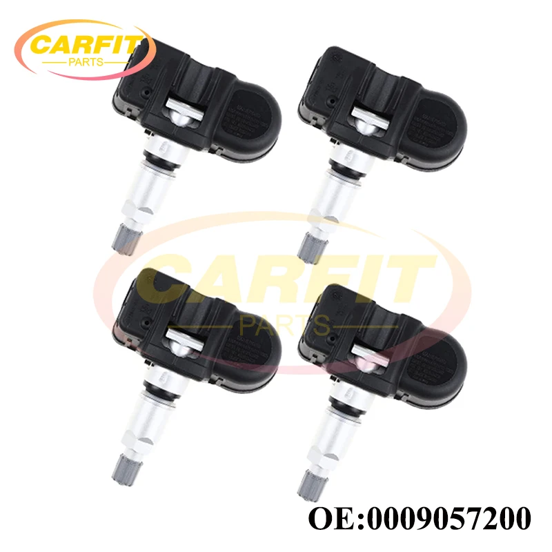 4PCS High Quality OEM 0009057200 A0009057200 TPMS Tire Pressure Sensor 433MHz For Mercedes-Benz Smart C E G S CL CLA CLK GLK SLK
4PCS High Quality OEM 0009057200 A0009057200 TPMS Tire Pressure Sensor 433MHz For Mercedes-Benz Smart C E G S CL CLA CLK GLK SLK