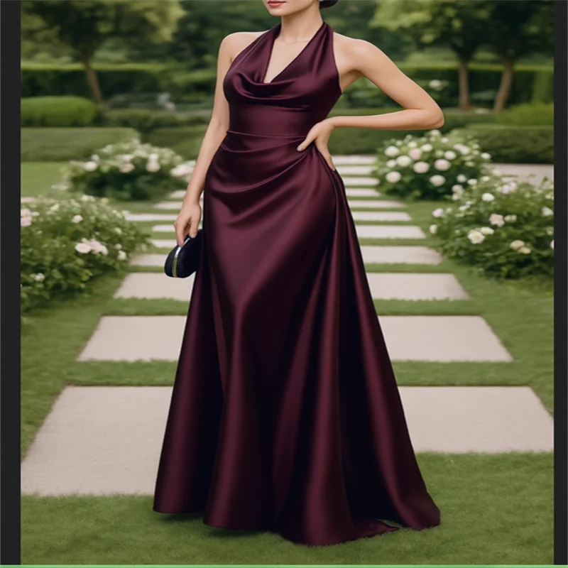 Фиолетовые платья для выпускного вечера трапециевидной формы. Элегантное вечернее платье с лямкой на шее. Свадебные платья для особых случаев. 2025 г. по индивидуальному заказу.
Фиолетовые платья для выпускного вечера трапециевидной формы. Элегантное вечернее платье с лямкой на шее. Свадебные платья для особых случаев. 2025 г. по индивидуальному заказу.