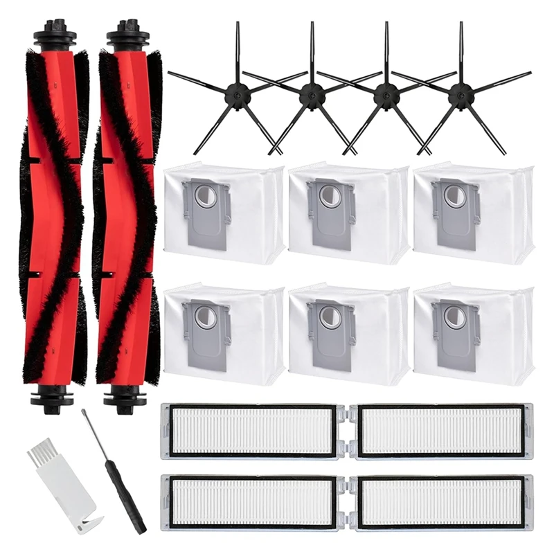 Top Sale Replacement Parts Accessories Kit For Roborock Q5 Q5+ Robot Vacuum, Main Brush Side Brush Hepa Filters Vacuum Bags
Top Sale Replacement Parts Accessories Kit For Roborock Q5 Q5+ Robot Vacuum, Main Brush Side Brush Hepa Filters Vacuum Bags