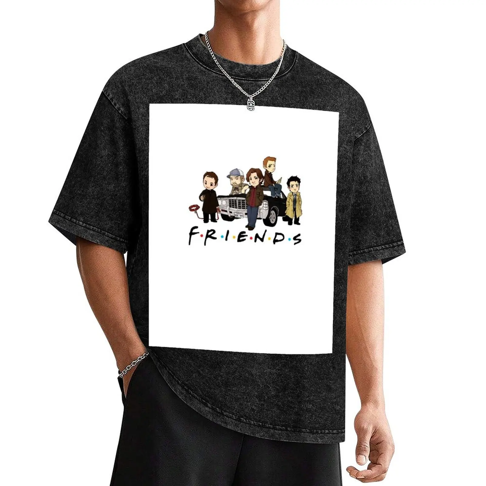 Supernatural Friends Cartoon T-Shirt tshirts personalised graphic t shirt vintage summer clothes mens graphic t-shirts pack
Supernatural Friends Cartoon T-Shirt tshirts personalised graphic t shirt vintage summer clothes mens graphic t-shirts pack