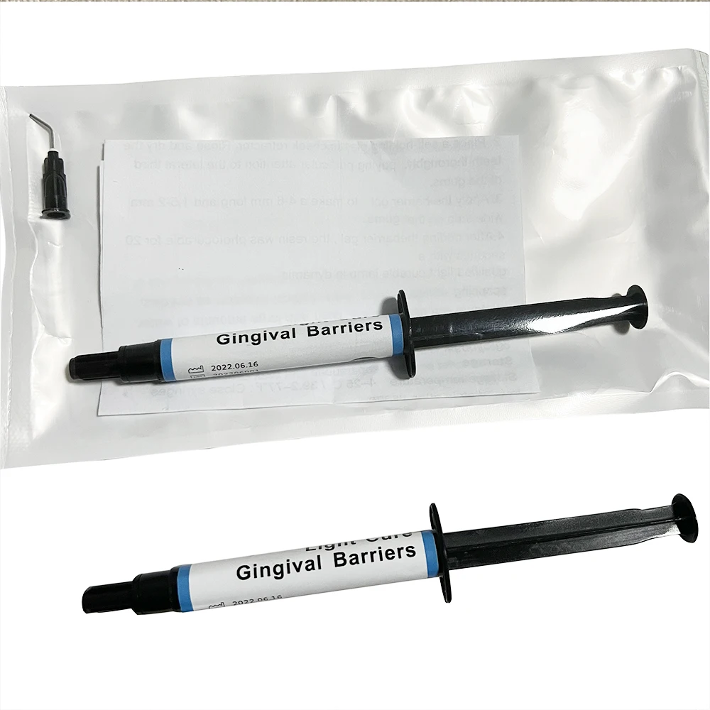 3ml/tube Denxy High Quality Dental Teeth Whitening Gingival Barrier Dental Light Curing Gum Protector Tooth Whitening Consumable
3ml/tube Denxy High Quality Dental Teeth Whitening Gingival Barrier Dental Light Curing Gum Protector Tooth Whitening Consumable