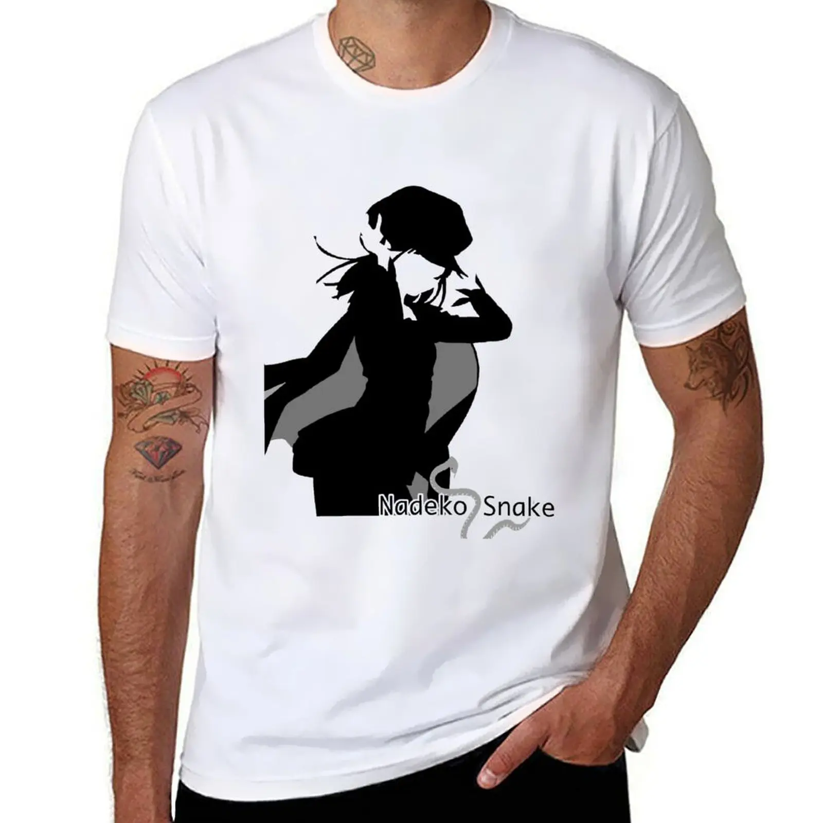 Nadeko Snake T-Shirt Summer Print Short Sleeve Tee
Nadeko Snake T-Shirt Summer Print Short Sleeve Tee