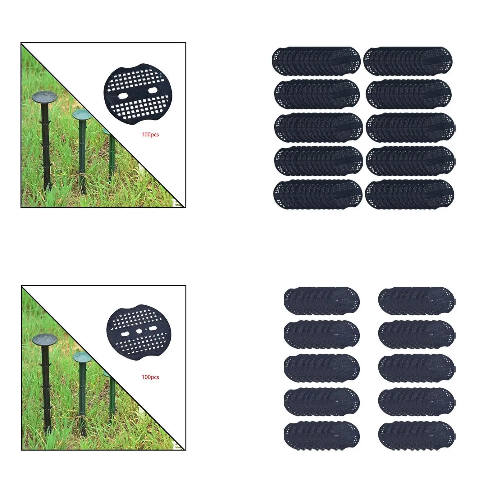 100Pcs Garden Staples Plastic Buffer Washer Professional Lawns Multifunctional Greenhouses Gardens Landscape Staple Gaskets
100Pcs Garden Staples Plastic Buffer Washer Professional Lawns Multifunctional Greenhouses Gardens Landscape Staple Gaskets