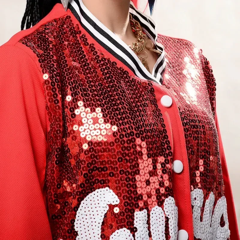 Women Sequin Hip Hop Clothing Clothes Jacket Tops Shirt Adult Jazz Dance Costume Ballroom Dancing Streetwear
Women Sequin Hip Hop Clothing Clothes Jacket Tops Shirt Adult Jazz Dance Costume Ballroom Dancing Streetwear