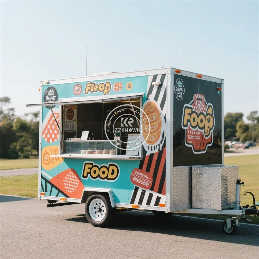 Outdoor Catering Trailer Mobile Kitchen Food Truck With Full Kitchen Coffee Vending Kiosk Street Restaurant Custom Food Trailer
Outdoor Catering Trailer Mobile Kitchen Food Truck With Full Kitchen Coffee Vending Kiosk Street Restaurant Custom Food Trailer