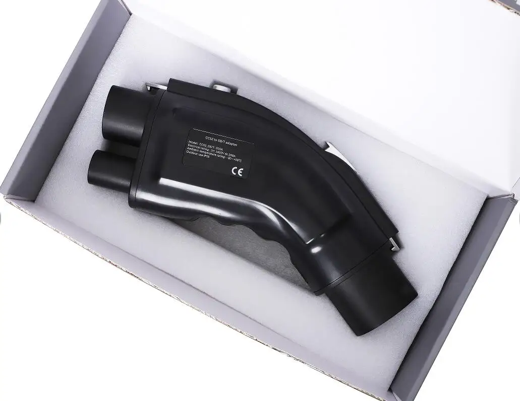ZJZ Ready to ship CCS2 to GBT EV Adapter 200A 250A 1000V DC CCS2 Combo GB/T EV Convertor Adapter Fit for GBT DC Car
ZJZ Ready to ship CCS2 to GBT EV Adapter 200A 250A 1000V DC CCS2 Combo GB/T EV Convertor Adapter Fit for GBT DC Car