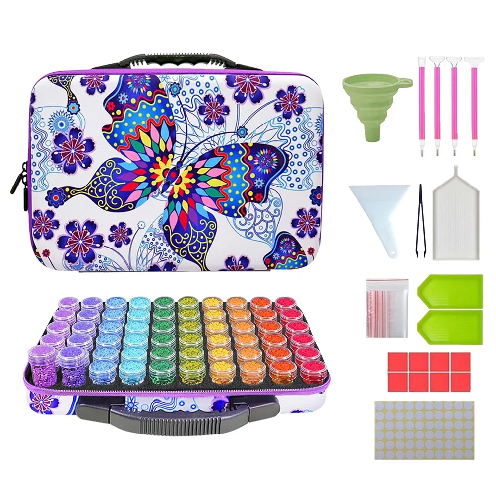 Painting Diamond Accessories Pens Multifunctional Organizer Boxes Tools Supplies Handbags Art Crystal Box New Home Decor
Painting Diamond Accessories Pens Multifunctional Organizer Boxes Tools Supplies Handbags Art Crystal Box New Home Decor
