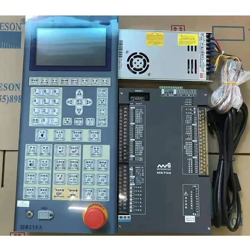 Complete Injection Molding Machine Control Assembly PS860AM Host MS210A Display Panel Replacement Parts for MS700 System
Complete Injection Molding Machine Control Assembly PS860AM Host MS210A Display Panel Replacement Parts for MS700 System