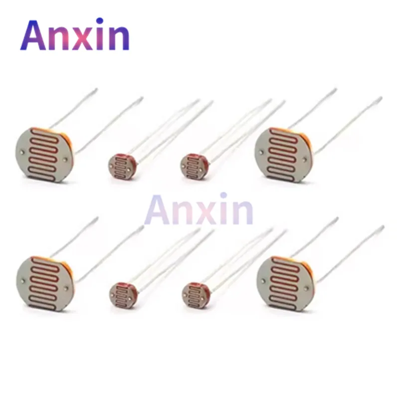 20PCS 5mm Photoresistor Light-dependent Resistor LDR Light Detection Switch Sensor GL5506 GL5516 GL5528 GL5537 GL5539 GL5549
20PCS 5mm Photoresistor Light-dependent Resistor LDR Light Detection Switch Sensor GL5506 GL5516 GL5528 GL5537 GL5539 GL5549