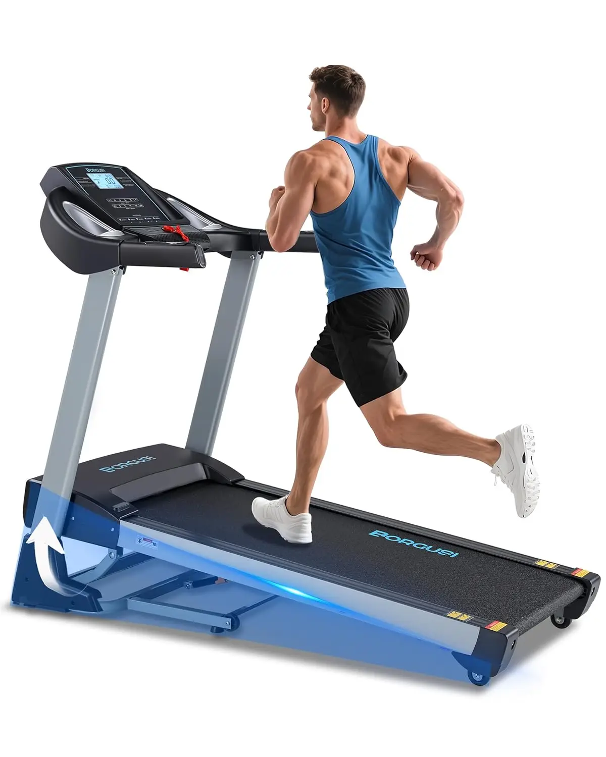 Treadmill with 15% Auto Incline - 350 LBS Capacity, 3.5HP Electric Folding Treadmill Up to 10MPH Speed, Running, Customized
Treadmill with 15% Auto Incline - 350 LBS Capacity, 3.5HP Electric Folding Treadmill Up to 10MPH Speed, Running, Customized